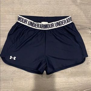 Navy Blue Under Armour Shorts